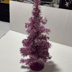 Pink Holiday Tree 19 in